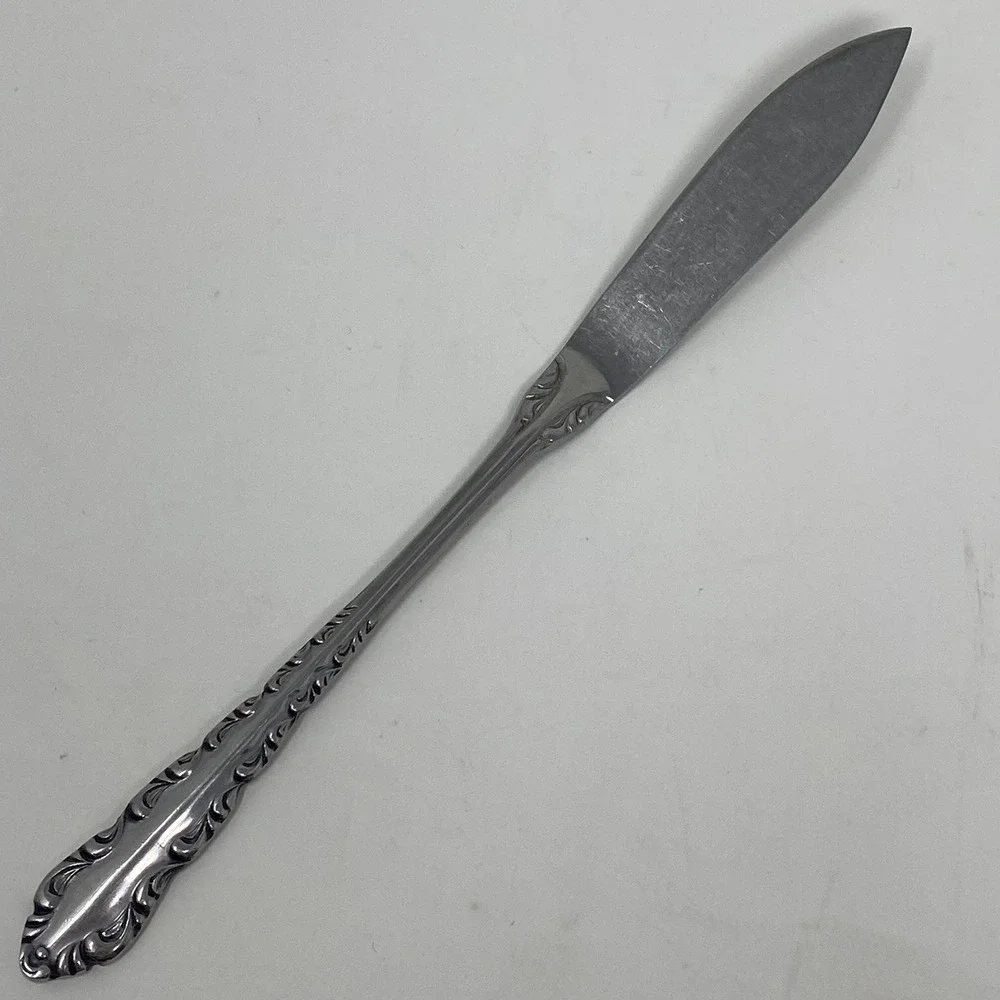 Vtg National Illusion Stainless Steel Butter Spreader Knife Replacement Japan